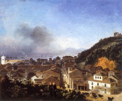 Piazza Carioca, Rio de Janeiro da Nicolas Antoine Taunay